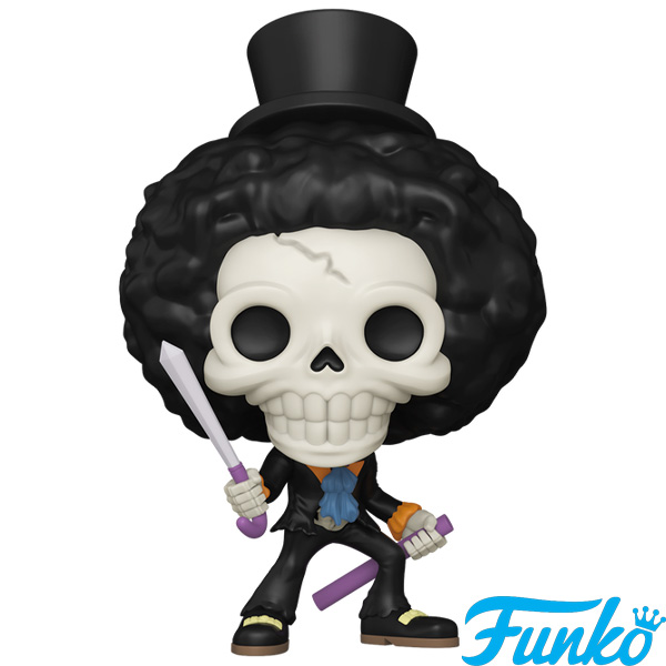 Funko POP #2231 One Piece Brook with Soul Solid Figure | Razors